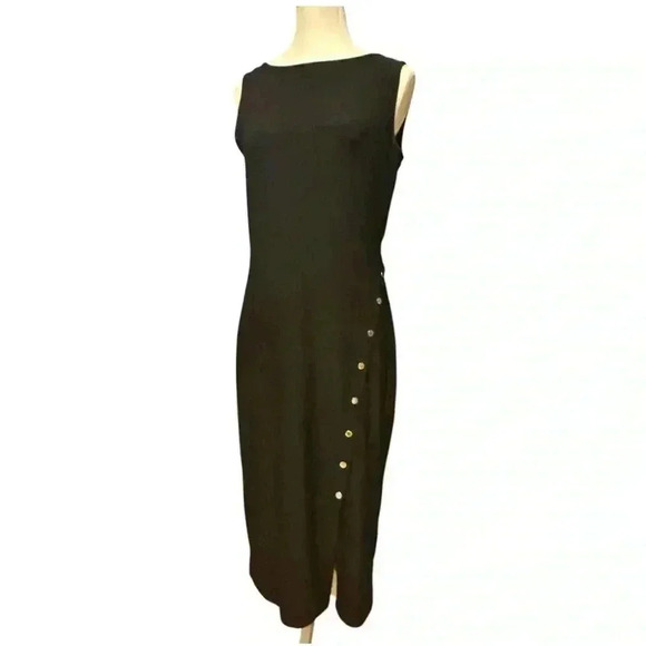 White House Black Market Matte Jersey Diagonal Placket Dress Size Small NWT - Picture 3 of 12